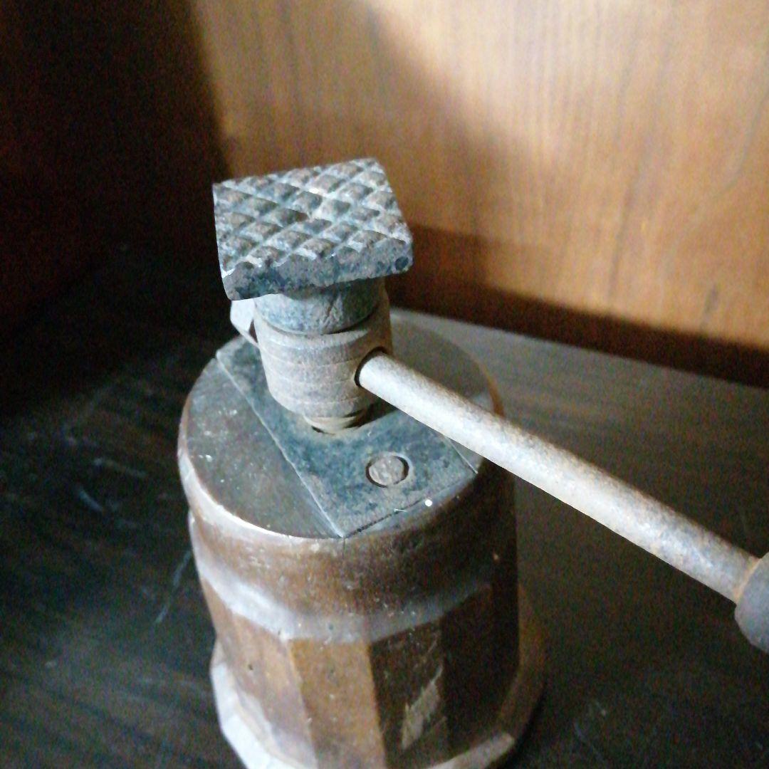 木製ジャッキ　レトロ