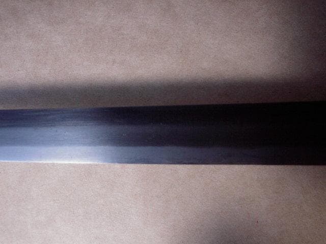 日本刀残欠マスターナイフNo.2 名刀 相州伝の開祖 国光 黒拵