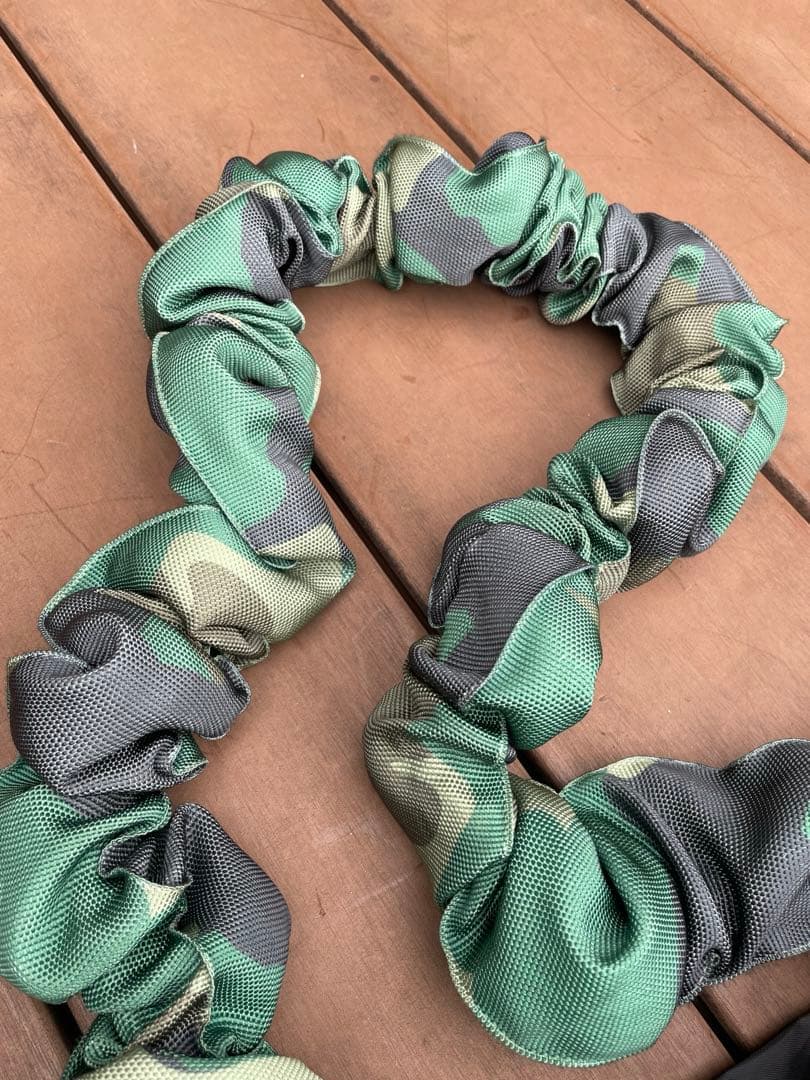 【新品】CL LINK 迷彩 牽引ロープ フック　収納袋付き　シーエルリンク