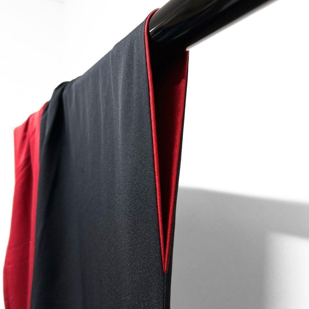 振袖　刺繍　金糸　菖蒲　牡丹　花影　着物　121b p ms