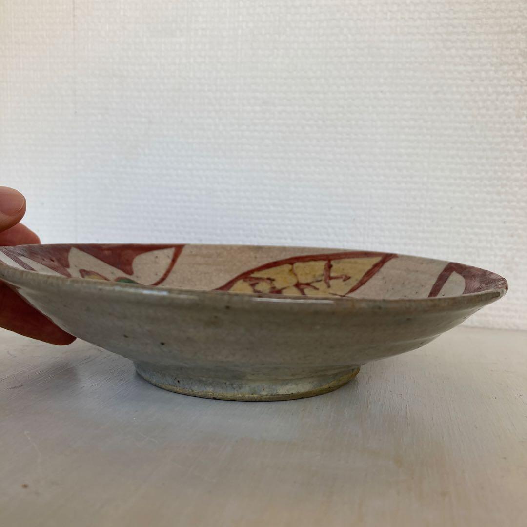 益子　合田好道　色絵五寸皿　検　浜田庄司　島岡達三　円道寺時代　民藝