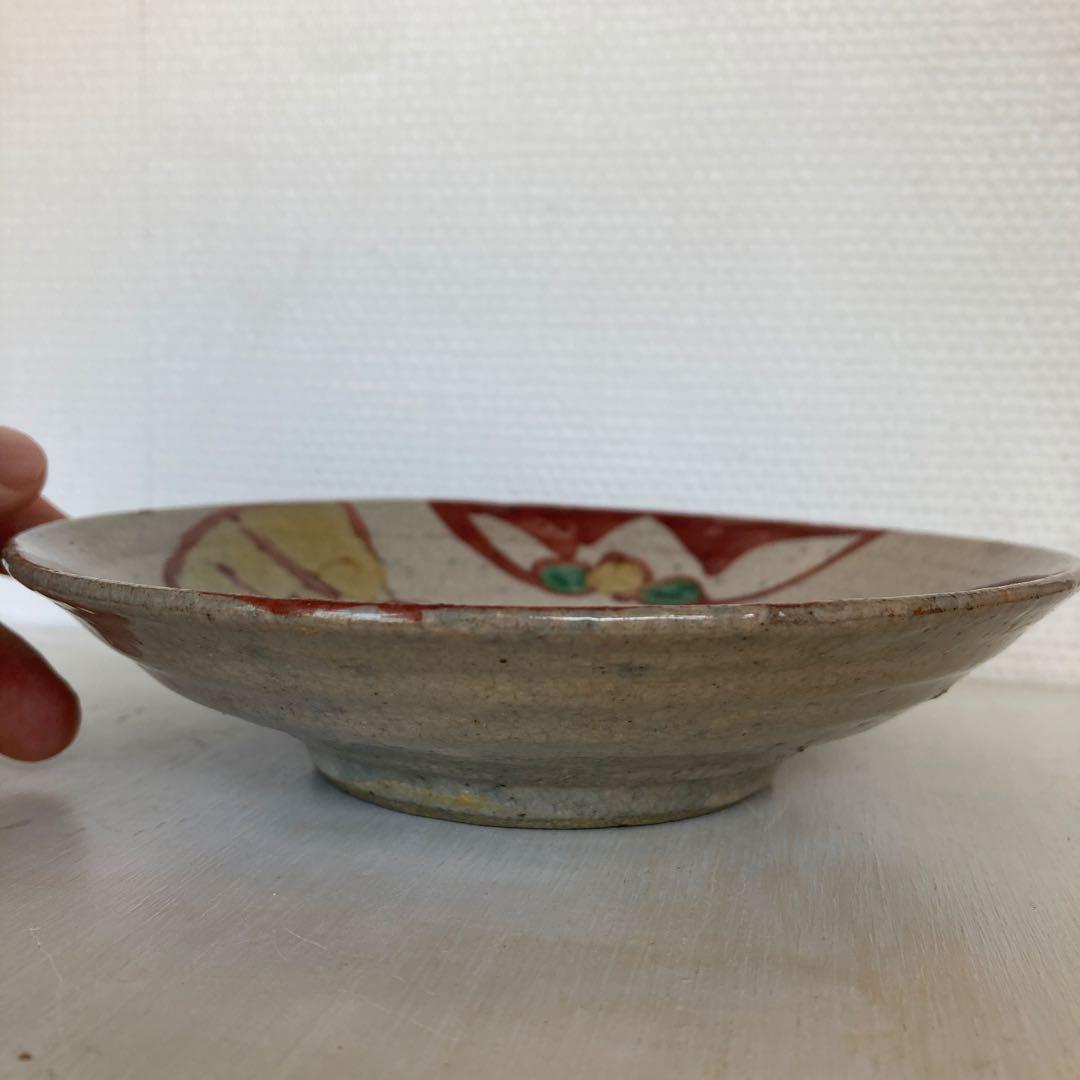 益子　合田好道　色絵五寸皿　検　浜田庄司　島岡達三　円道寺時代　民藝