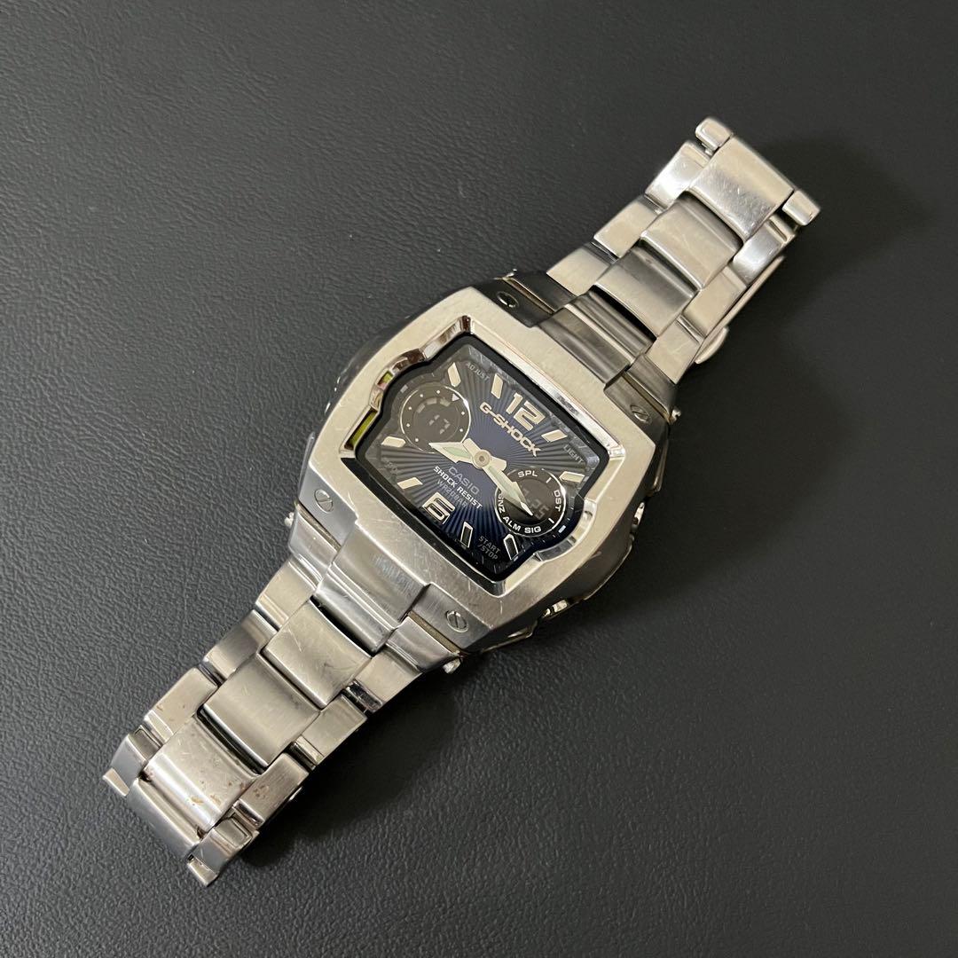 【極稀少/美品】CASIO G-SHOCK G-011D ブルー アナデジ
