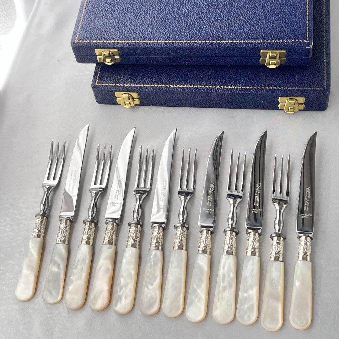 【Cooper Ludlam】【白蝶貝 】フルーツ / デザートセット 12本