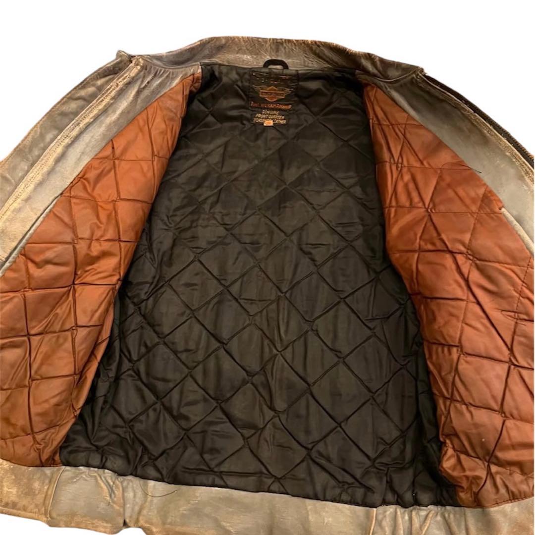 50s ハーレーダビットソン　ライダース　ジャケット