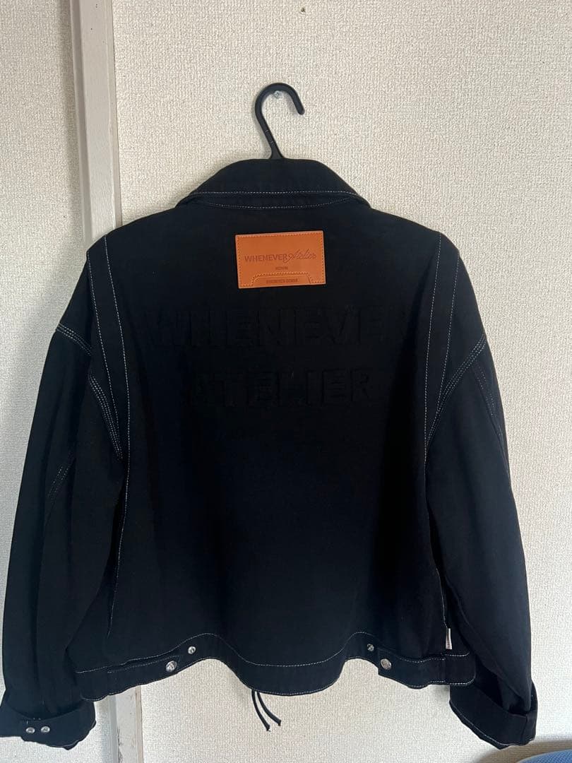 WHENEVER ATELIER ブラックジャケットセット