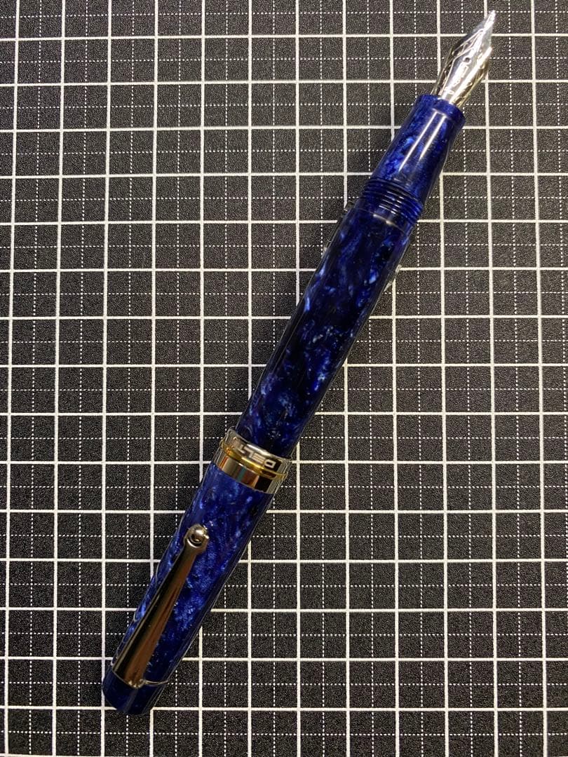 DELTA VINTAGE collection Blue 万年筆　字幅F