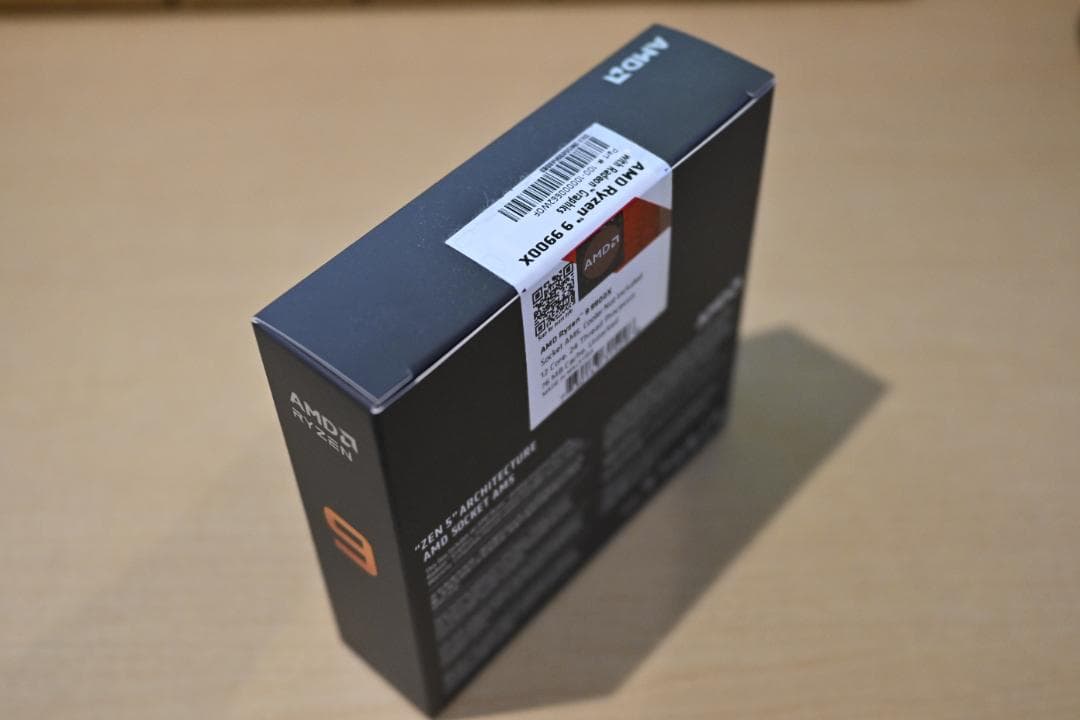 AMD Ryzen 9 9900X CPU 本体（新品未開封品）