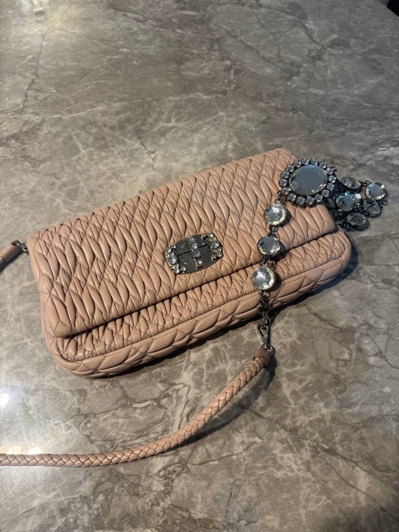miumiu ナッパクリスタル　3way バッグ