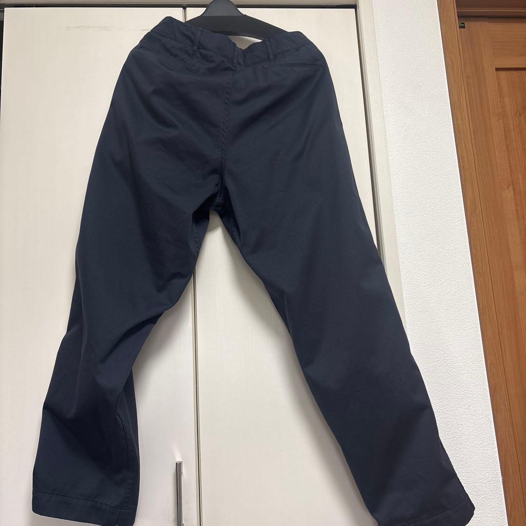 nanamica チノパン　ネイビー SUCS401 32