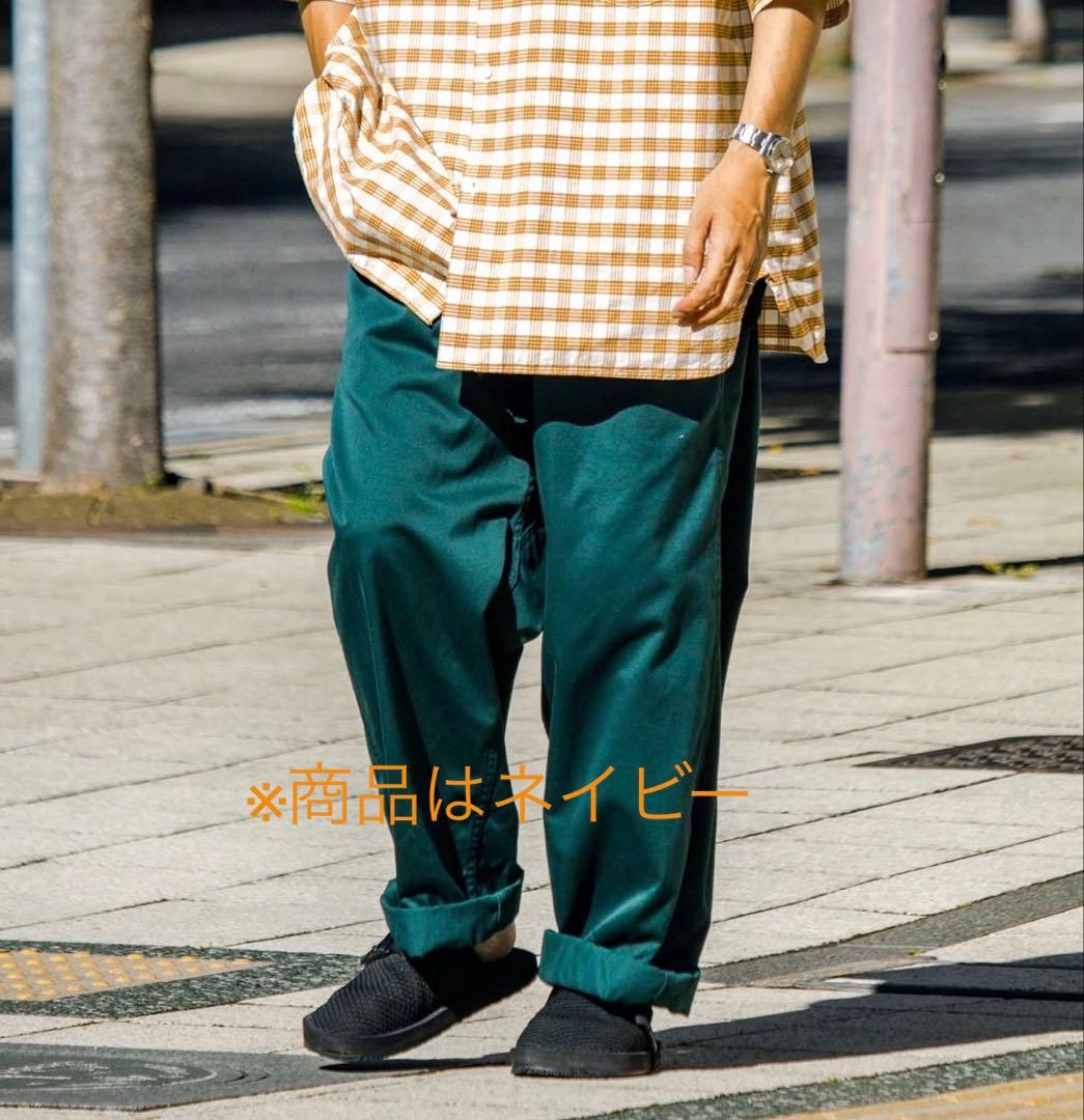 nanamica チノパン　ネイビー SUCS401 32