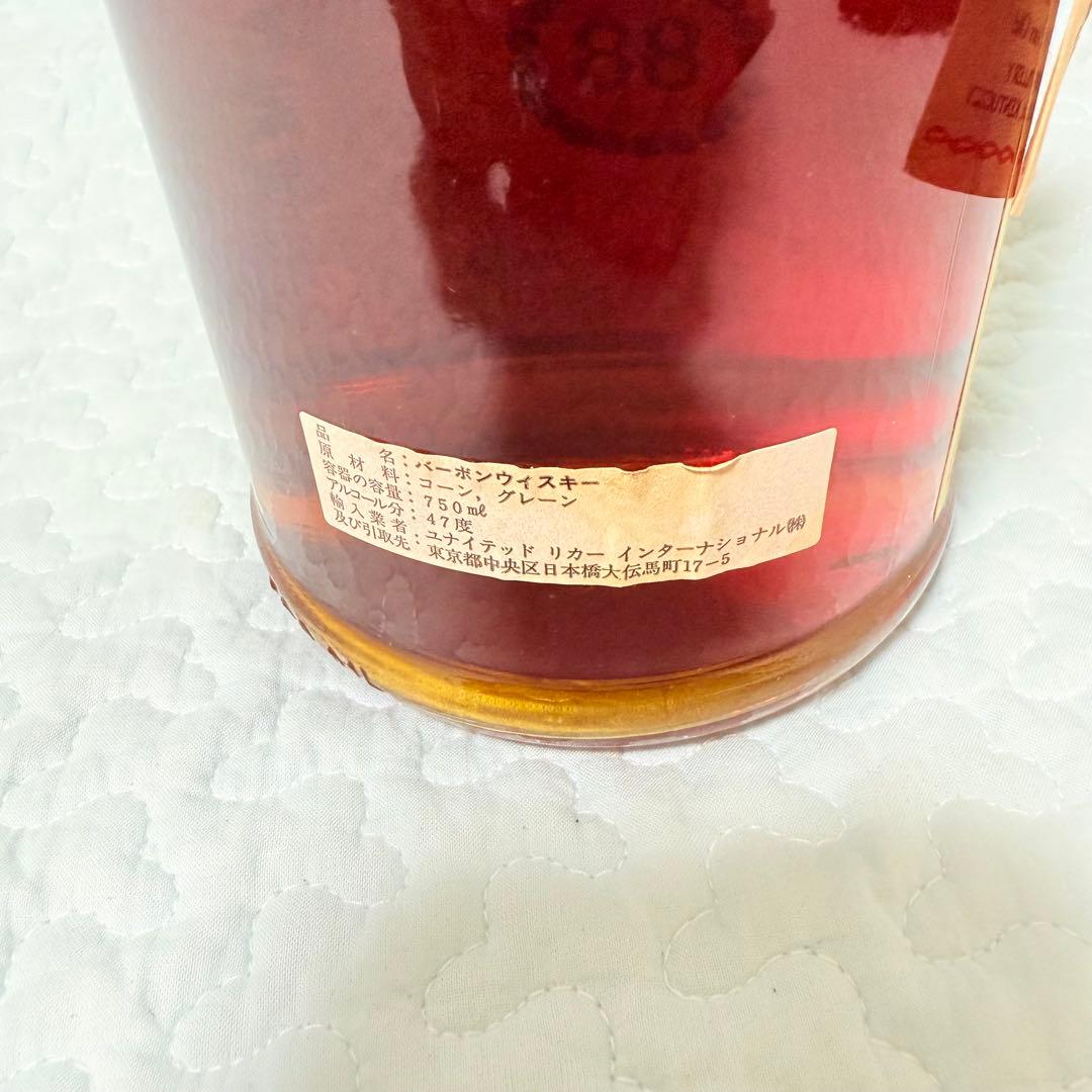 Old Kentucky No.88 バーボン 13年熟成 1988年記念ボトル