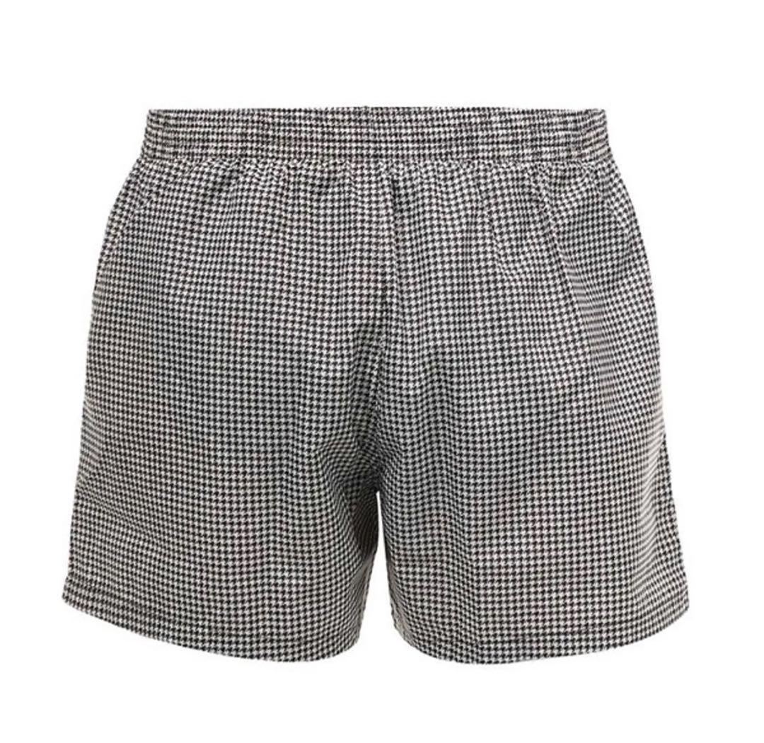 新品 FENDI スイムショーツ 千鳥格子 サイドロゴ ショートパンツ