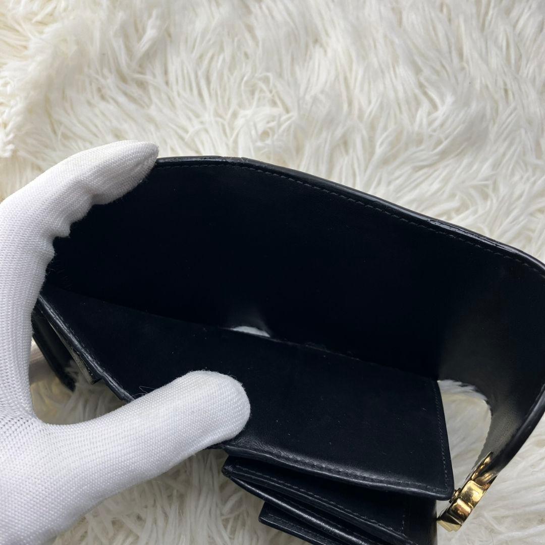 極美品✨ セリーヌ 折り財布 トリオンフ フラップ スモールウォレット
