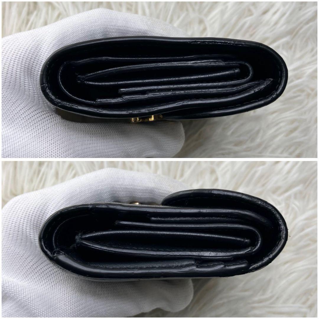 極美品✨ セリーヌ 折り財布 トリオンフ フラップ スモールウォレット