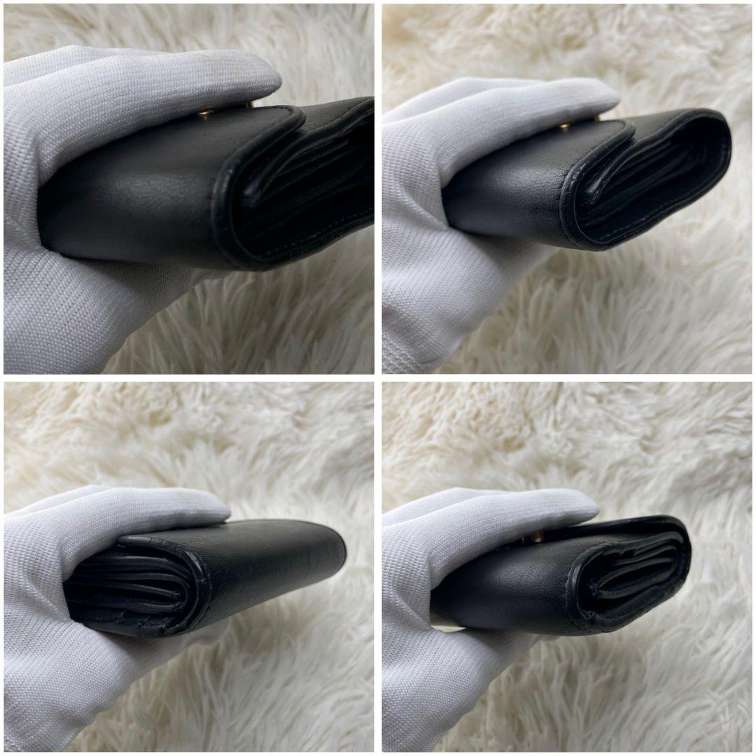 極美品✨ セリーヌ 折り財布 トリオンフ フラップ スモールウォレット