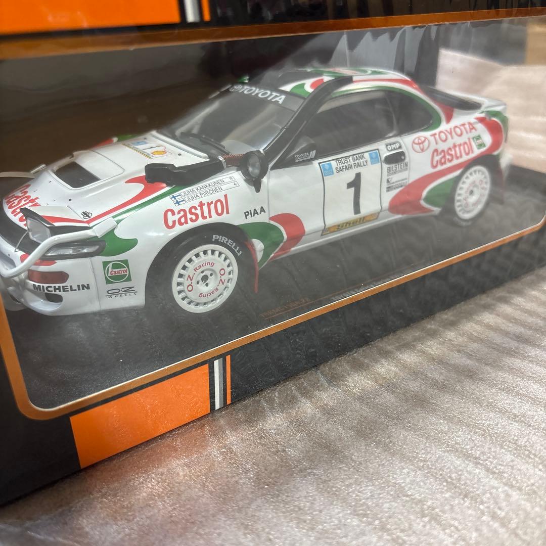 1/18 トヨタ セリカ ターボ 4WD (ST185) サファリラリー優勝