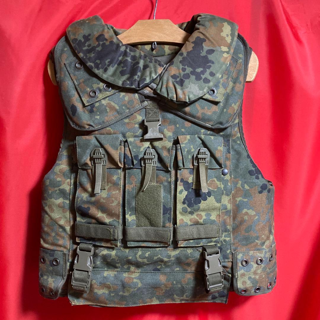 BW ドイツ連邦軍SK-4防破ベスト ボディーアーマー G36マグポーチ付