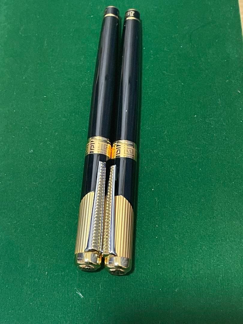 BEIDE金メッキ万年筆＆ボールペンセット – ビジネスシーンにふさわしい高級感