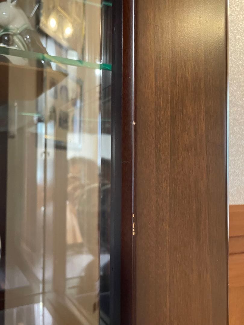 高級 コレクションケース ライト付 コレクションボード ガラスケース 完成品