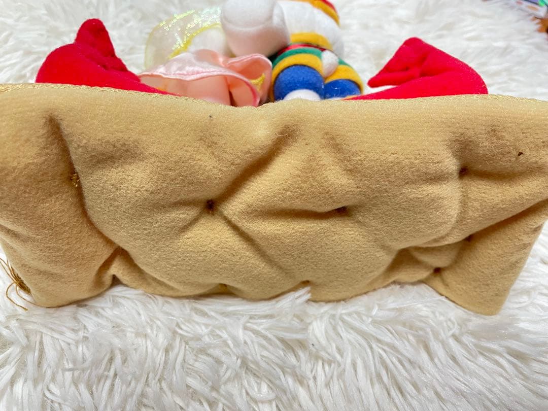 【未使用】ハローキティ　開運招福のぬいぐるみ　置き物　ダニエル レトロ