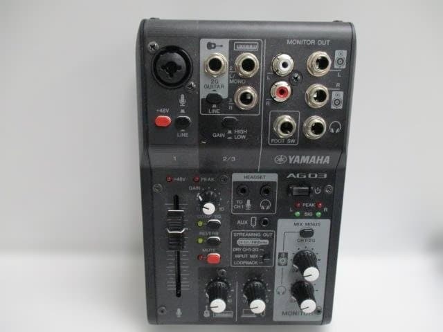 YAMAHA AG03MK2 オーディオインターフェイス&その他一式