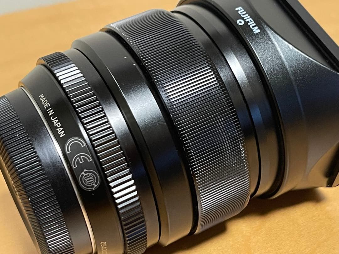 【動作品】FUJIFILM XF23mm F1.4 R 角形フード フィルター付
