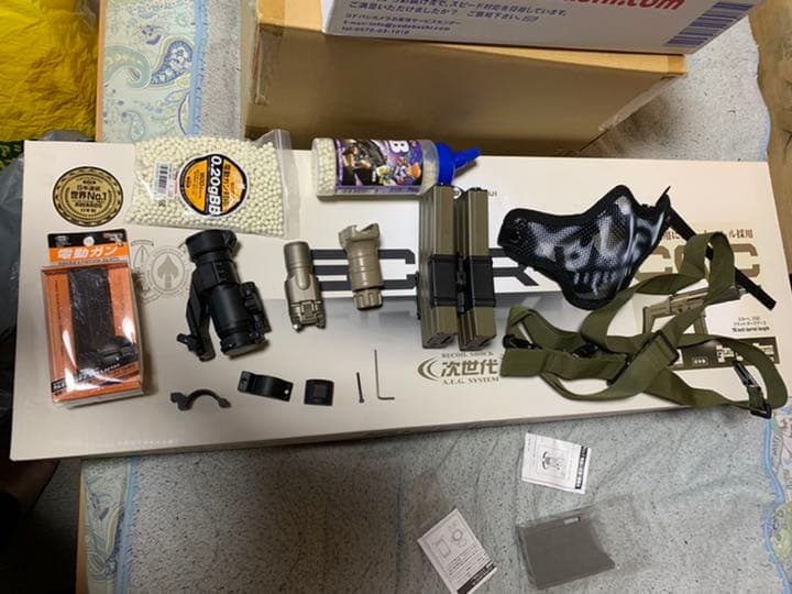 18禁 東京マルイ 次世代 スカー ＋ アタッチメントセット