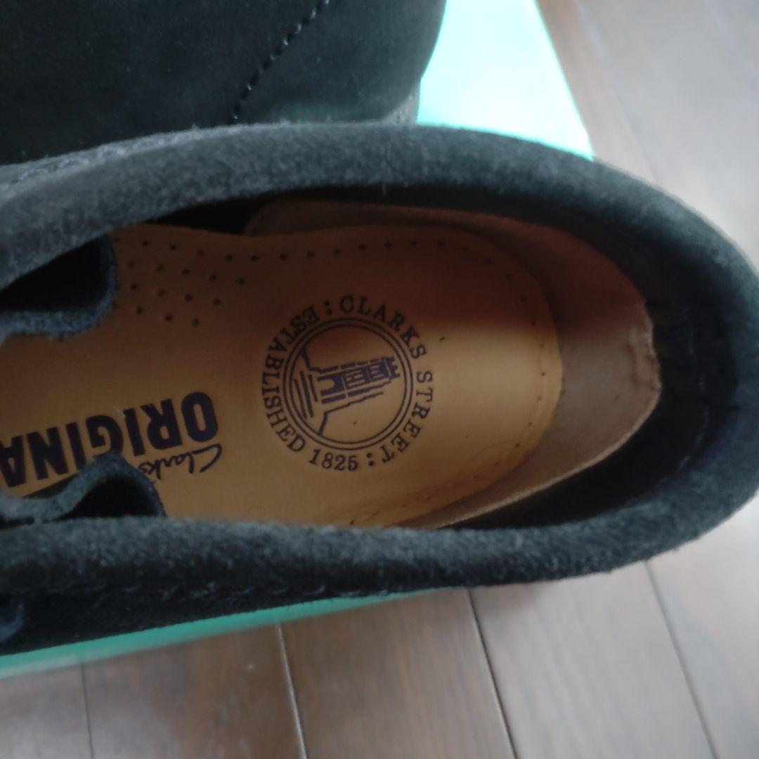 新品 CLARKS クラークス Wallabee メンズ ワラビー ブラック