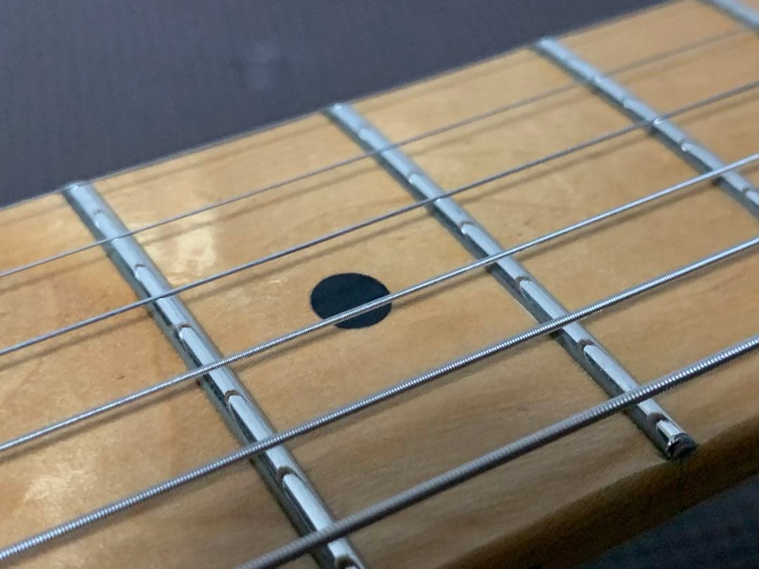 Juno ジュノ ST ストラトキャスター タイプ 黒 ブラック メイプル指板