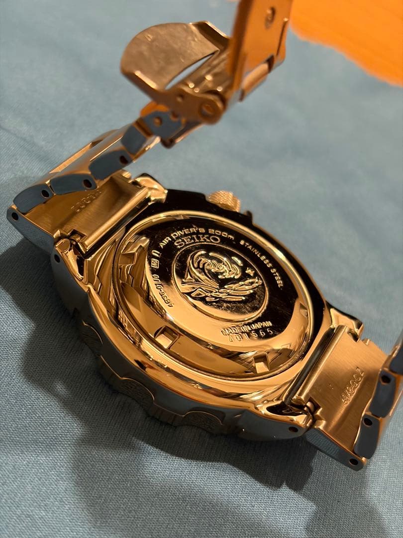 セイコー オレンジモンスター シャークトゥース 4R36