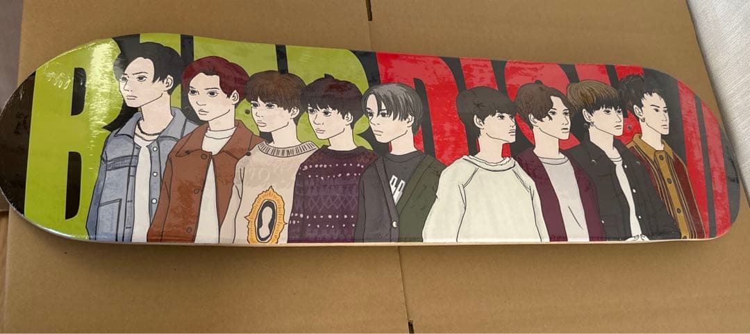 【値下げ】超特急×DISH// 10周年ライブ 限定100名 スケボーデッキ