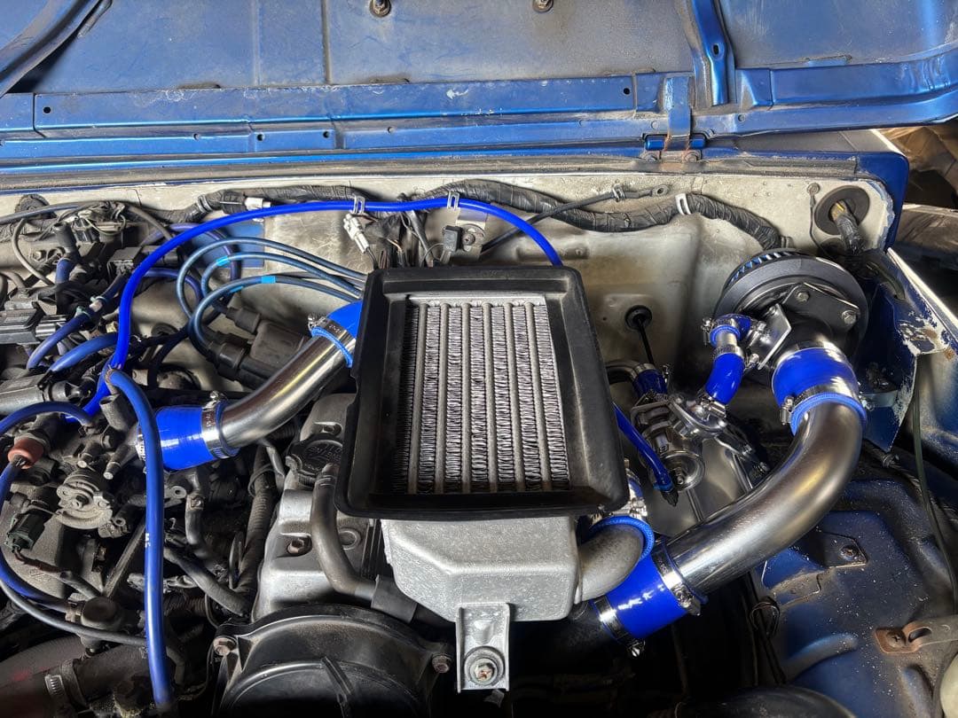 【超ド迫力美品】ジムニーJA11 BLITZサクションインテークシステム！ポン付