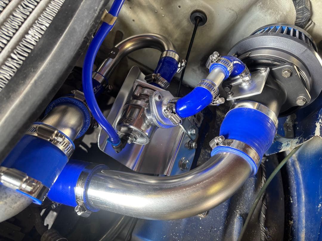 【超ド迫力美品】ジムニーJA11 BLITZサクションインテークシステム！ポン付