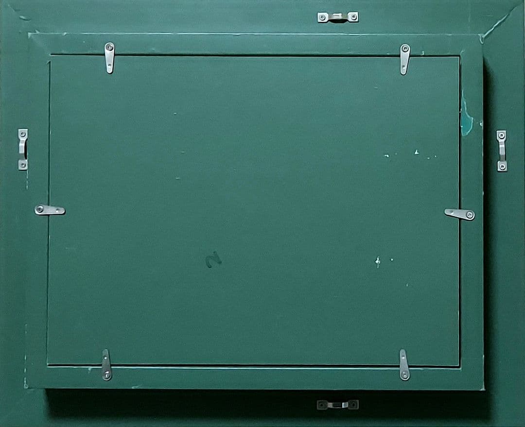 松浦　敬文「黒谷夕鐘」油彩