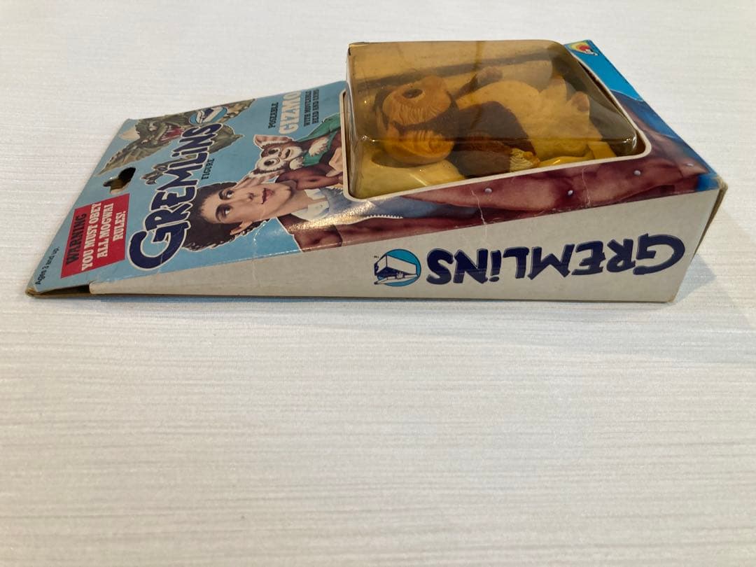 【LJN社製 1984年】GREMLINS ギズモ フィギュア 当時物　箱傷み