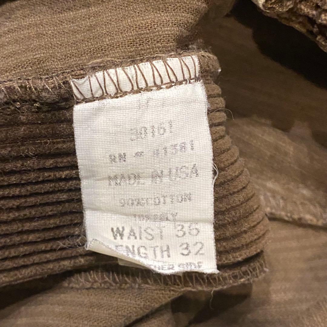 ラルフローレン アメリカ製 タック コーデュロイ パンツ RRL ポロカン