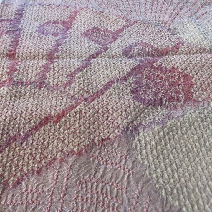 ＊ねね様＊ 振袖　総絞り　パステルカラー　ピンク系　正絹