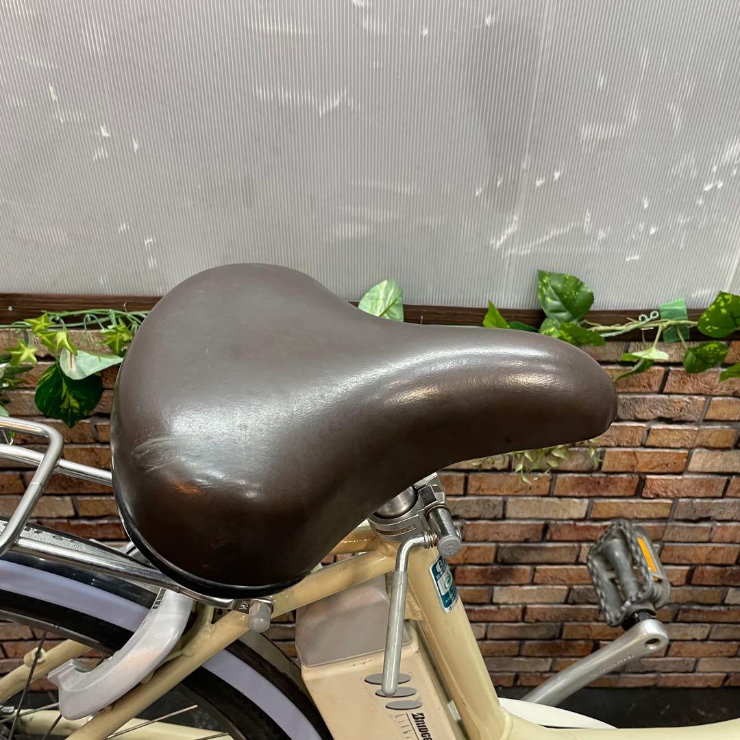 【10】電動自転車 YAMAHA PAS クリーム 24インチ