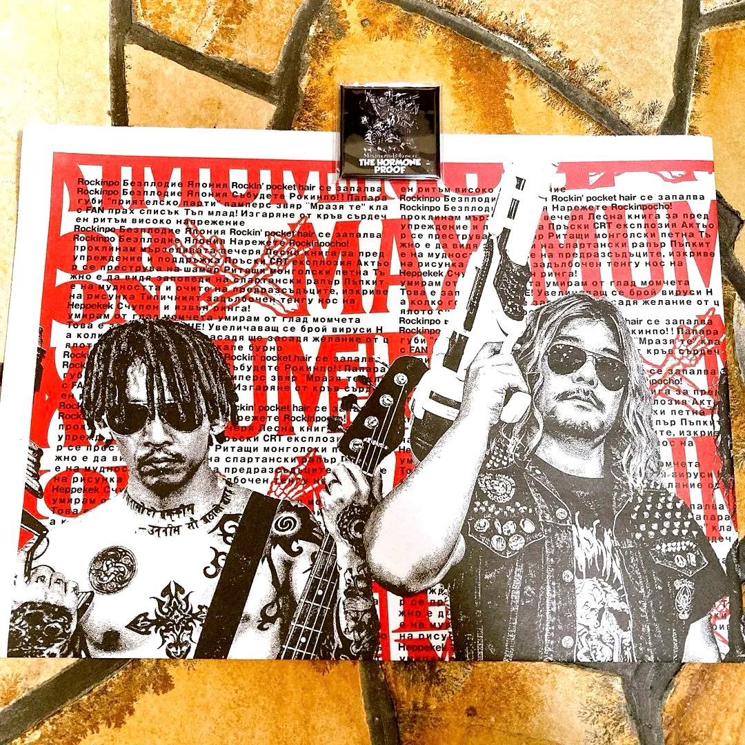 【新品未使用】マキシマムザホルモン ポスター 爆走THE プルーフ 2点セット