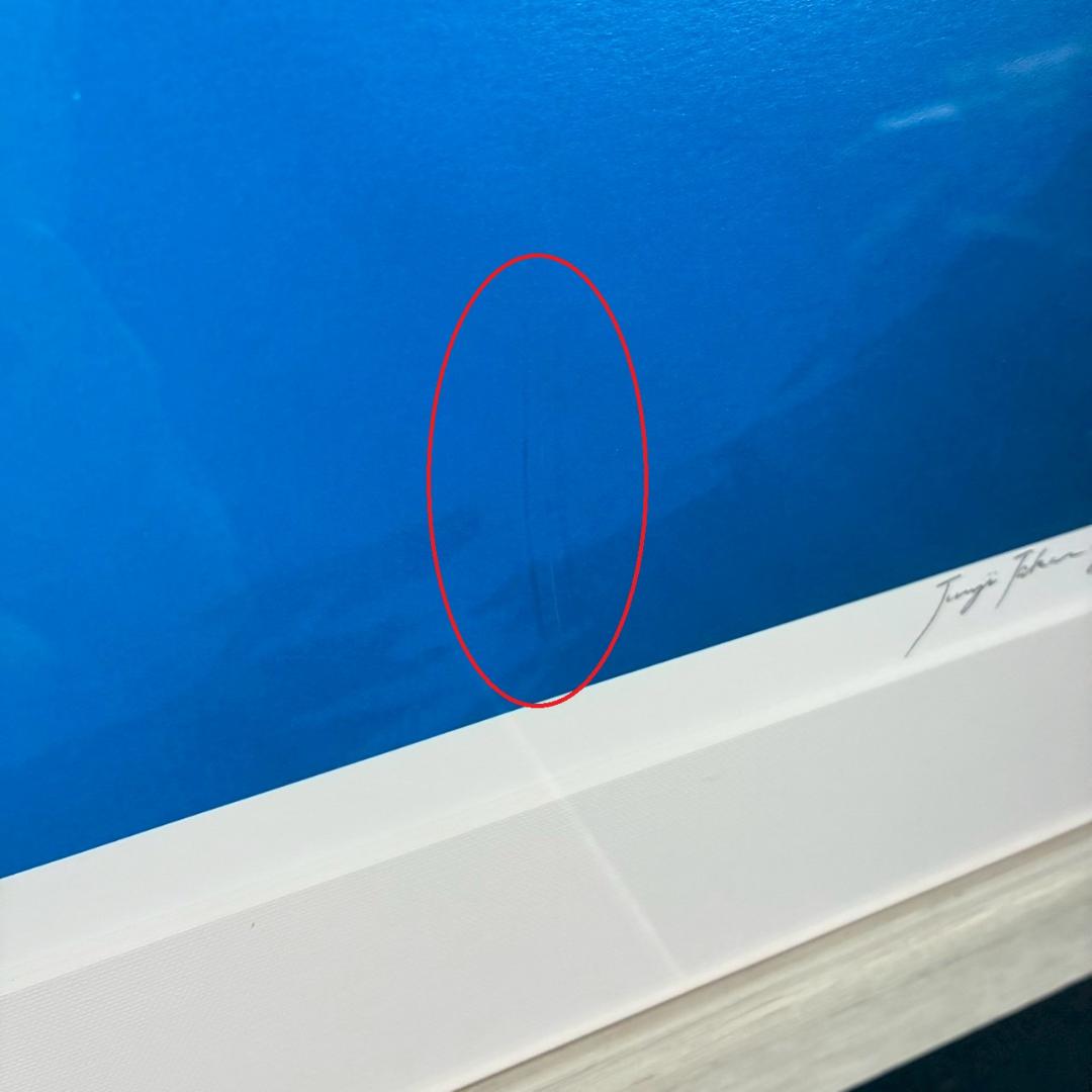 美品 高砂淳二「Rising Blue-上昇」ダイヤモンドスクリーニング 保証書