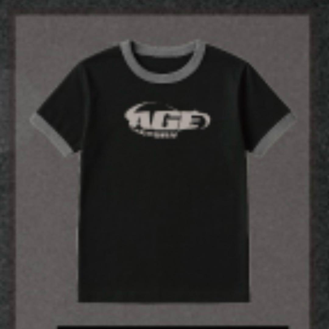 Age Factory エイジ リンガー Tシャツ 黒 L 新品 未使用