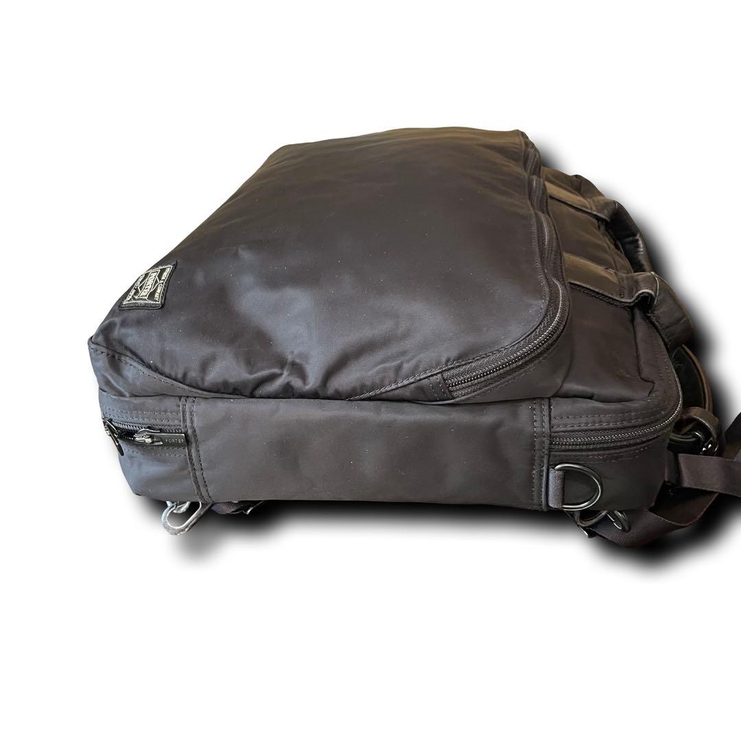 PORTER ポーター タイム 3way ビジネスバッグ リュック ナイロン 黒