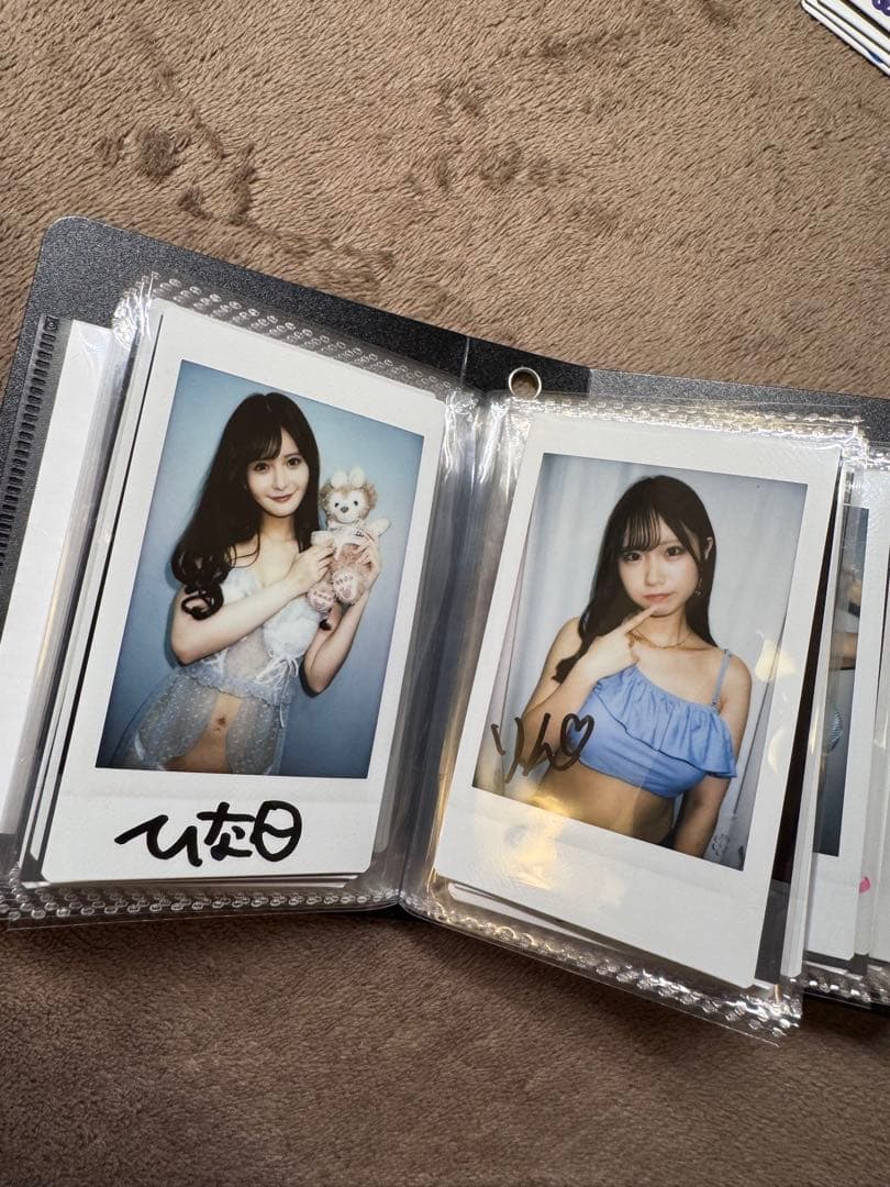 セクシー女優　チェキ　まとめ売り　50枚　サイン入り