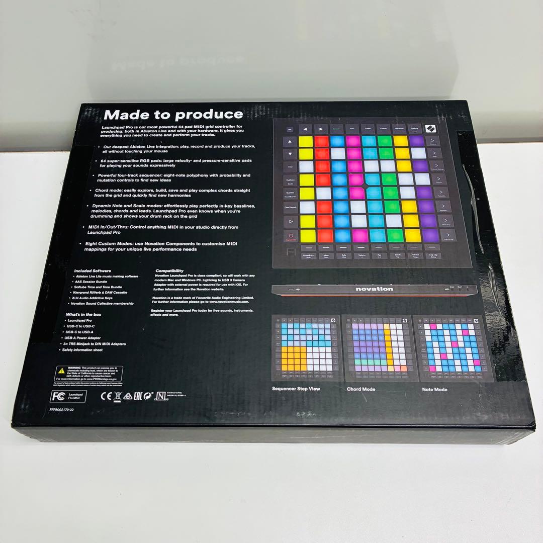 NOVATION Launchpad Pro MK3 MIDIパッド