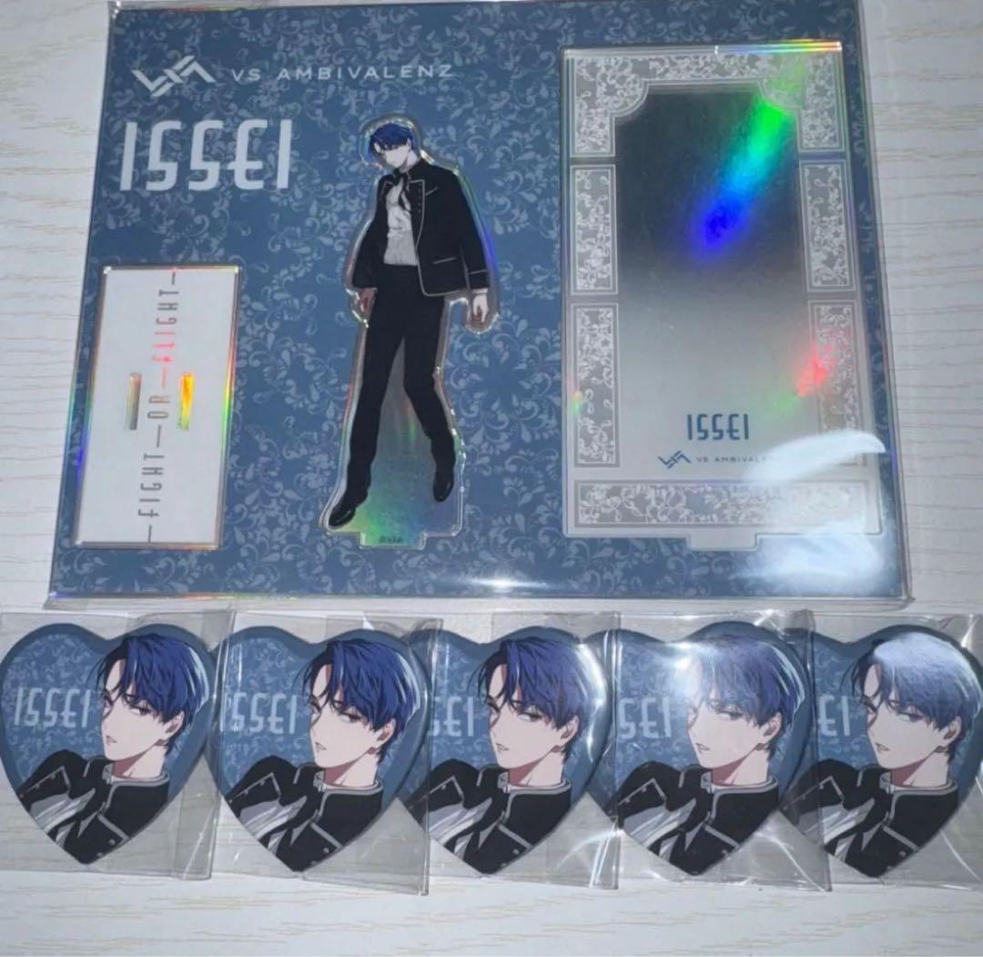 ビバレン　vs ambivalenz xlamv イッセイ　アクスタ　缶バッジ