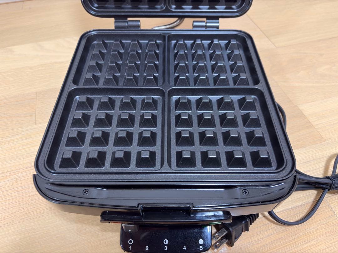 Cuisinart クイジナート ワッフルメーカー WAF-100JBS