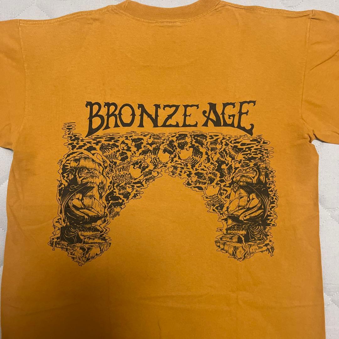 【超希少】Vintage 90s BRONZE AGE Tシャツ 黄色
