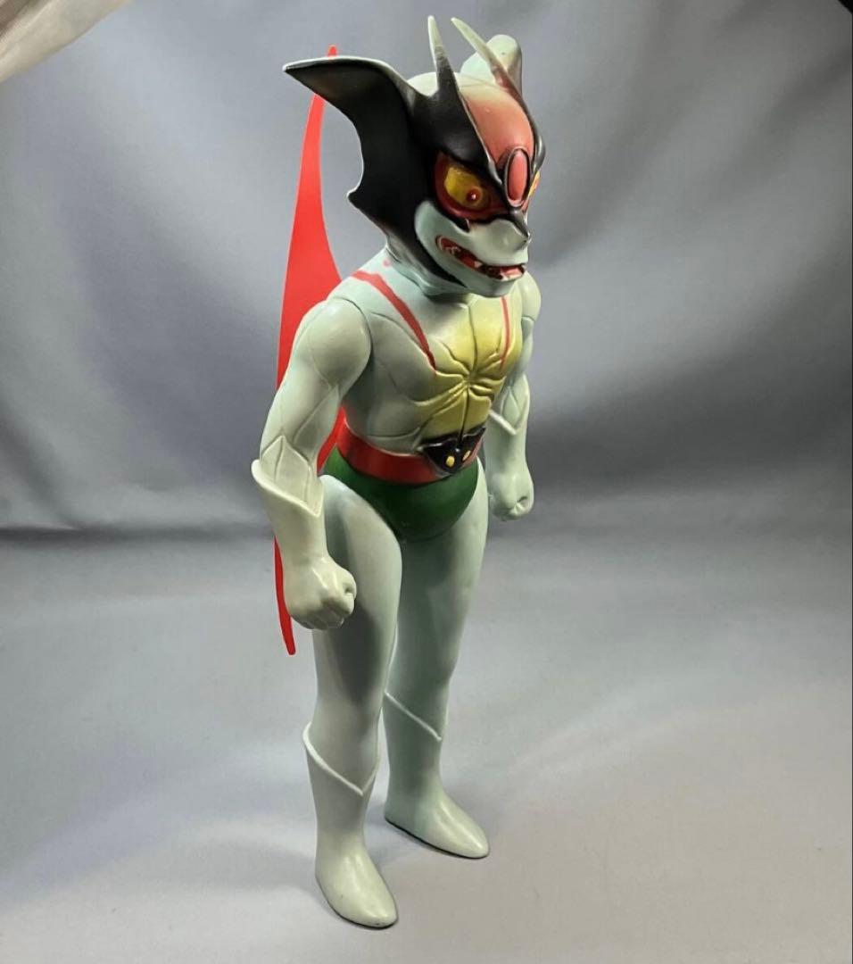 1970年代 当時物 デビルマン 無版権 パチ ソフビ スタンダード 昭和