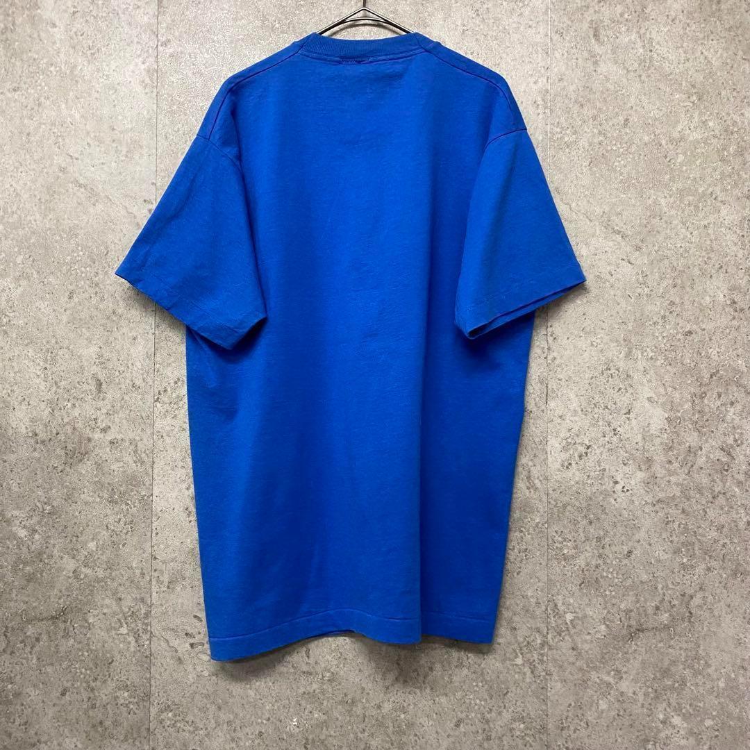 【レア☆USA製90s】ルーニーテューンズTシャツ ブルー メンズL